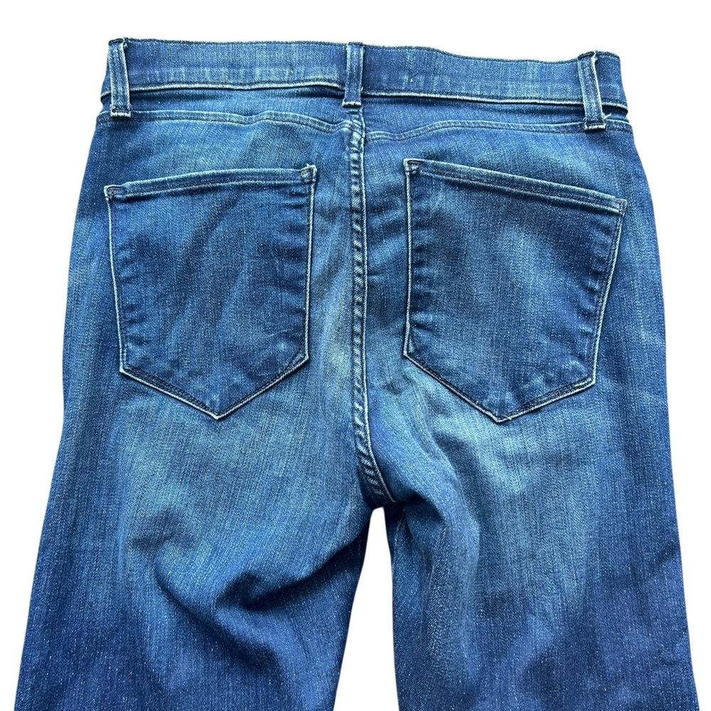 AYR The Skinny Split High Rise w/ Split Hem size 26 Dark Wash Distressed - Picture 11 of 14